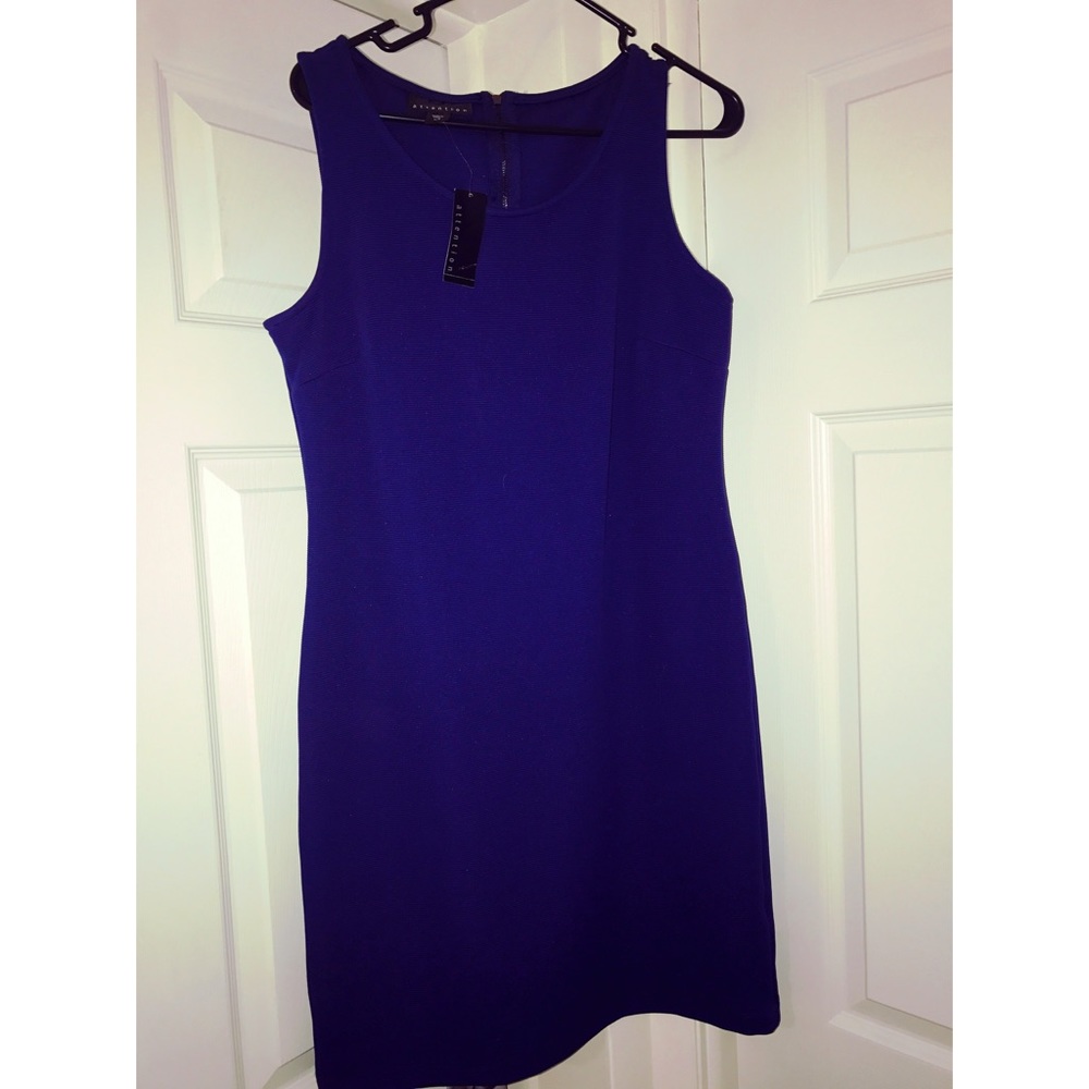 Blue Body Con Dress